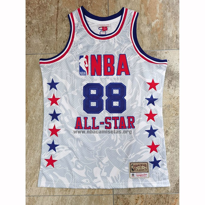 Camiseta All Star 1988 AAPE x Mitchell & Ness Blanco